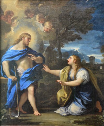 Cristo apareciendo a Magdalena de Luca Giordano